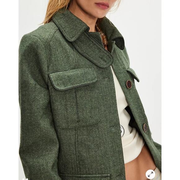 Free People Renaux Officer Jacket Size XS - Picture 3 of 9